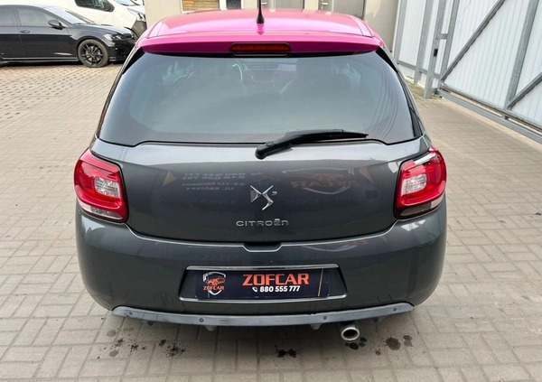 Citroen DS3 cena 11500 przebieg: 180927, rok produkcji 2012 z Łęczyca małe 121